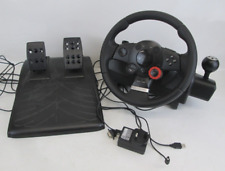 Logitech Driving Force PS3 Racing Black Steering Wheel With Pedals Unboxed for sale  Shipping to South Africa