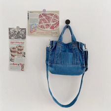 Women denim handbag for sale  Shipping to Ireland