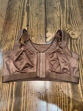 Used, Leonisa Size 38C Front Clasp Back Support Bra - Brown for sale  Shipping to South Africa