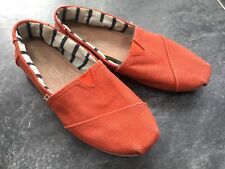 Toms red orange for sale  FAREHAM