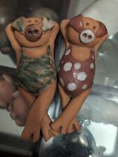 Two sunbathing pottery for sale  GLOUCESTER
