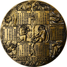 1156884 médaille calendrier d'occasion  Lille-