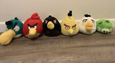 Juego de 6 grandes de felpa original de Angry Birds segunda mano  Embacar hacia Argentina