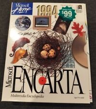 Microsoft Encarta 1994 Encyclopedia Microsoft PC CD + box + manuals for sale  Shipping to South Africa