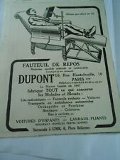 Publicité 1925 fauteuil d'occasion  La Verpillière