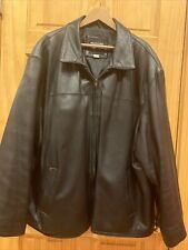 Men black leather for sale  Brooklyn