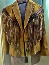 cowboy fringed jacket suede for sale  Round Rock