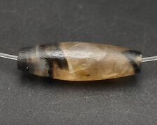 Conta de silicone vintage do Himalaia cristal tibetano ágata esculpida à mão #CP896, usado comprar usado  Enviando para Brazil