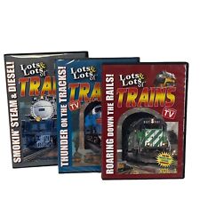Lots & Lots of Trains DVD Set of 3 Vol I, II, III As Seen on TV Family Train Fun for sale  Shipping to South Africa