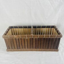 Vintage wicker bamboo for sale  LONDON