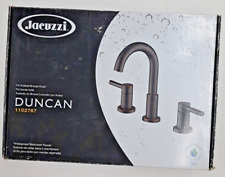 Jacuzzi Duncan 1102767 Oil-Rubbed Bronze Widespread Bathroom Faucet Open Box New, used for sale  Shipping to South Africa