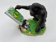 RARE 1995 Dakin Congo Movie Character 'Amy' Gorilla w Painting Figure PVC  3, used for sale  Shipping to South Africa