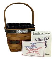 Longaberger inaugural basket for sale  Fort Wayne