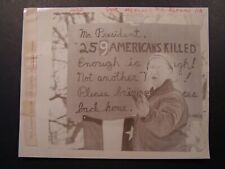 Foto de prensa brillante letrero común de Franklin 250 estadounidenses asesinados segunda mano  Embacar hacia Argentina