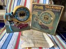 Reloj despertador Batman & Robin Janex 1974 ¡Vintage! ¡Habla! ¡Funciona! ¡Caja original! segunda mano  Embacar hacia Argentina