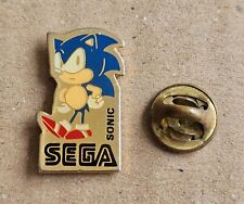 Broche Sonic The Hedgehog logotipo SEGA emblema de metal esperando RARO comprar usado  Enviando para Brazil