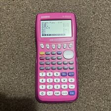 PINK Casio fx-9750 GII Graphing Calculator Pink W/ Slide Cover Tested & Working for sale  Shipping to South Africa