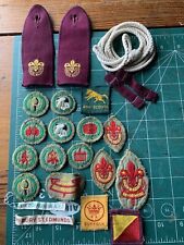 Vintage scout badges for sale  MANSFIELD