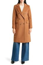 Lauren Ralph Lauren Womens Double Breasted Wool Blend Coat New Vicuna Size 6 for sale  Shipping to South Africa