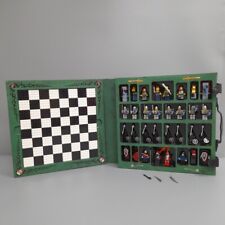 Used, Lego Castle Chess Set Board 32 Pieces Mini Figures Green Case Fantasy Game -CP for sale  Shipping to South Africa
