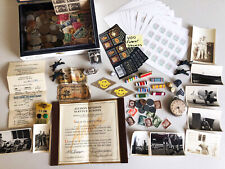 Used, ESTATE LOT-CIGAR BOX-WW2 NAZI GERMAN COINS,Stamps, World COINs,currency, soldier for sale  Shipping to South Africa