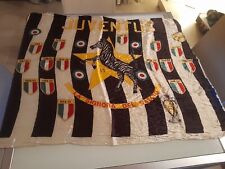 Bandiera Calcio " Juventus " anno 1972/73 - 15° scudetto  usato  Terre Del Reno