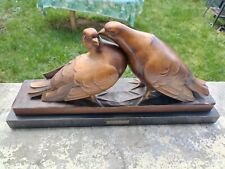 Sculpture pigeon noyer d'occasion  Étais-la-Sauvin