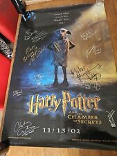 Signed Original Harry Potter One Sheet Poster By Cast Members segunda mano  Embacar hacia Argentina