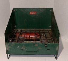 Coleman 425B 2 queimadores fogão de acampamento portátil grelha pernas acampamento cozinhar EUA vintage, usado comprar usado  Enviando para Brazil