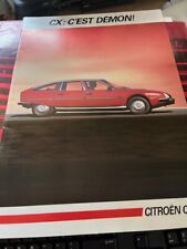 Citroen brochure 1985 for sale  LANCASTER