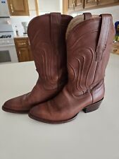 Women's Tecovas The Jamie Goat Leather Boots, Style#198160, Size 9, Color Scotch for sale  Shipping to South Africa