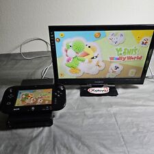 Nintendo Wii U 32GB Console, Gamepad System & Yoshi Game Bundle Works Great! for sale  Shipping to South Africa