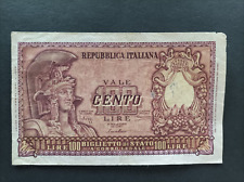 100 lire italia usato  Vottignasco