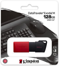Usado, Unidad flash Kingston Technology DataTraveler Exodia M USB 3.2 tipo A de 128 GB segunda mano  Embacar hacia Argentina