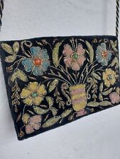 Vintage antique embroidered for sale  CAMBORNE