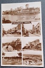 Vintage postcard pembroke for sale  THETFORD