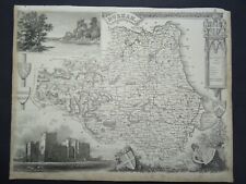 Antique map durham d'occasion  Expédié en Belgium