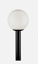 Lâmpada globo poste superior preta para montagem em poste externo garagem externa NOVO, usado comprar usado  Enviando para Brazil