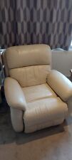 white recliner chair for sale  BEXLEY