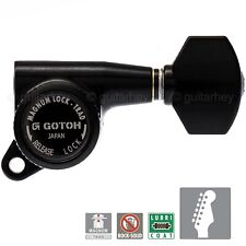 NOVO Gotoh SG381-07 MGTB conjunto de afinadores de bloqueio 6 em linha destro - PRETO comprar usado  Enviando para Brazil