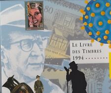Lot des 8 Premiers Livres de Timbres en Nouveaux Francs de 1994 à 2001 d'occasion  Menucourt