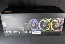 EVGA CLCx 360mm All-inOne LCD CPU Liquid Cooler 3X 120mm PWM ARGB Fans Intel AMD for sale  Shipping to South Africa