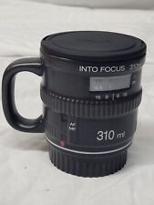 Taza de café para lente de cámara Into Focus by Bitten 3D taza negra con tapa ¡Nueva! foto, usado segunda mano  Embacar hacia Argentina