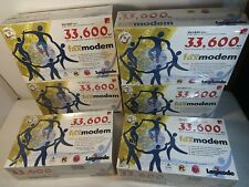 Quicktel V.34 Plus Internal Fax Modem New In Box Lot of 6 Logicode Sealed NOS  for sale  Shipping to South Africa