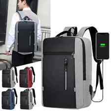 Mochila de negocios impermeable para hombre mochilas escolares USB de 15,6 pulgadas mochila portátil, usado segunda mano  Embacar hacia Argentina