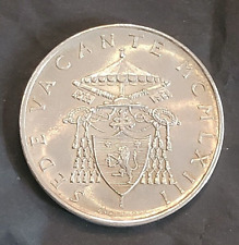 moneta 1963 vacante sede usato  Roma