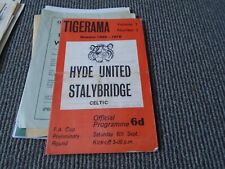 Hyde united stalybridge for sale  UK