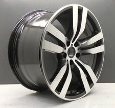 BMW X6M 20" ARO DE RODA DE LIGA LEVE CORTE DIAMANTE CINZA 300M TRASEIRO 11J E71 E72 GENUÍNO X1 comprar usado  Enviando para Brazil