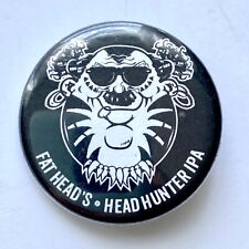 FAT HEAD'S Head Hunter IPA botão pinback 1,25” cerveja artesanal cervejaria, usado comprar usado  Enviando para Brazil