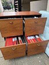 Teak filing cabinet for sale  Shipping to Ireland